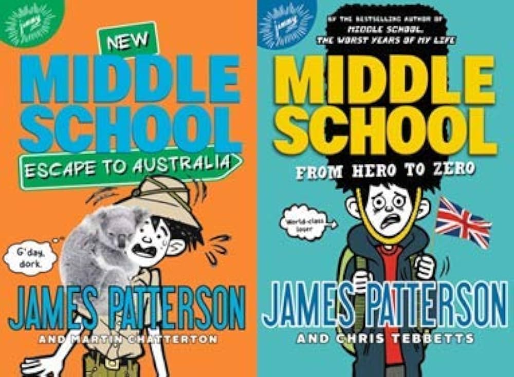 Middle School 全9巻セット ジェームス・パターソン Middle School By James Patterson 8 Books Collection Set