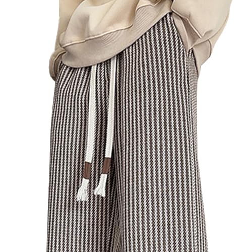 Men Pants Casual Mens Wide Leg Pants Elastic Waist Pant for Men Mens Elastic Drawstring Casual Straight Leg Pant3