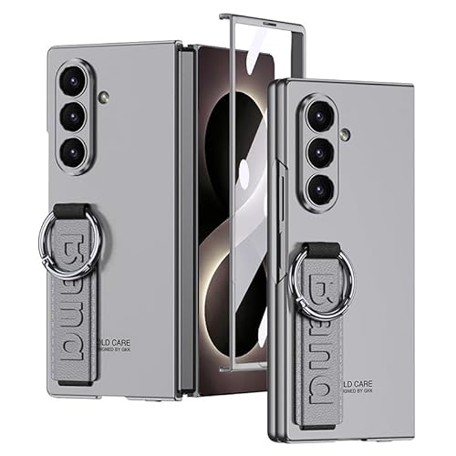 �K�pSamsung Galaxy Z Fold8 Ultra �P�[�X,�w�X�g���b�v�t�������K���X�X�N���[���v���e�N�^�[�����X�������^�Ռ��z����v�t���{�f�B�ی�X�}�z�J�o�[�P�[�X,�K�pGalaxy ZFold8Ultra (�O���[)