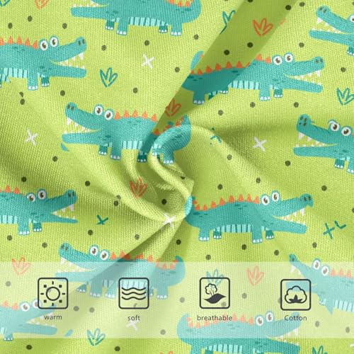 Girls' Underwear Cute Crocodile Cotton Stretch Comfort Toddler Panties3