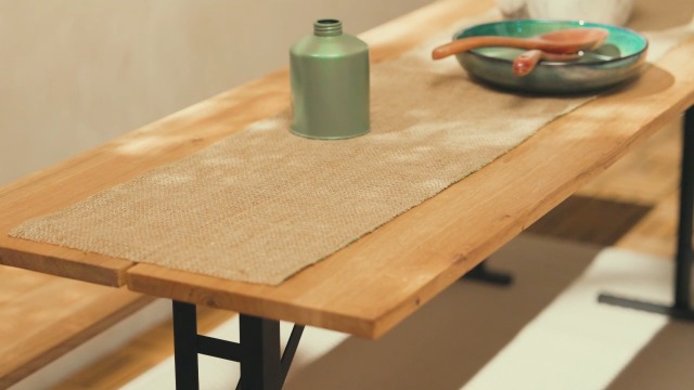 Natural Goods Berlin Biertent Tafelframe Set - Inklapbaar Metaal Wit 70cm