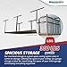 MonsterRax 4x8 Overhead Garage Storage Rack Frame Kit - Hanging Storage ...