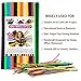 Bofoho 500pcs Wiky Sticks Art Crafts Wax Yarn Sticks Bendable Camping Essentials for Kids Toddlers Summer Travel Road Trip Activities Perfect Handicraft Gift