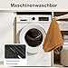 FUKUMARU Orthopädisches Hundebett - 91x64x14 cm, waschbares Hundekissen mit wasserdichter Gewebeschicht, kuschelige Hundematte, Hundematratze, Anti-Rutsch Hundecouch, grau.