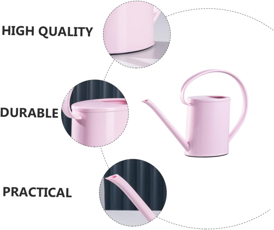 Watering can,Watering Can Small Succulent Plants Garnish Tools Watering Can Indoor Watering Kettle for Plants Spray Watering Can Garden Sprinkling Kettle Bottle for Watering Watering Pot Vase(Pinkx2pc