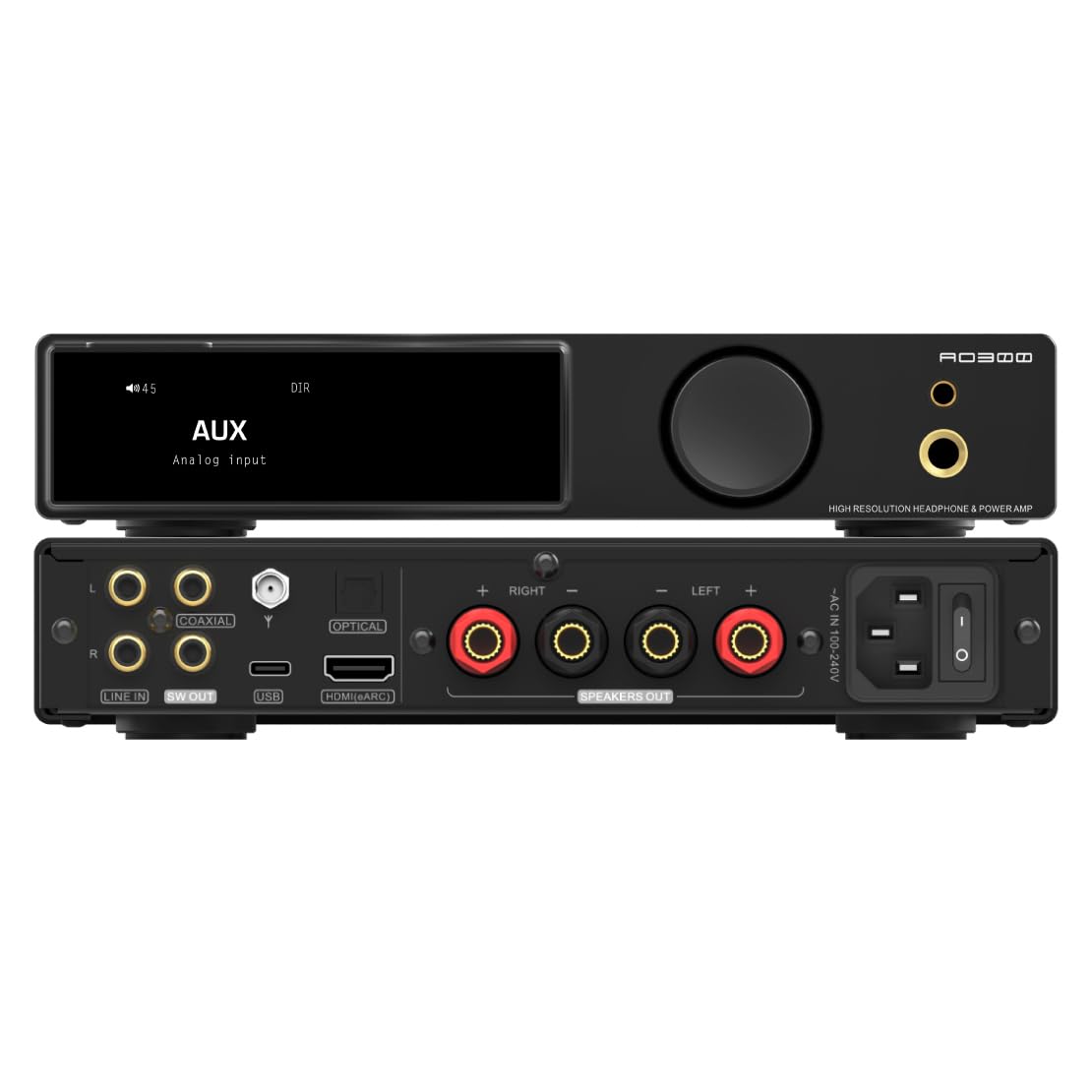 SMSL AO300 デジタルパワーアンプ／DACヘッドフォンアンプ　ジャンク Amazon.co.jp: SMSL AO300Pro パワーアンプ DAC ヘッドホンアンプ 2.1