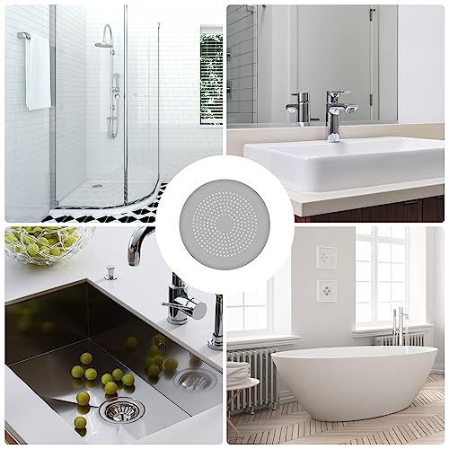 Flintronic 2 Stück Abflusssieb Silikon, Spülbecken Sieb, Haarsieb Dusche, Waschbecken Sieb Abfluss Spüle, Abfluss-Sieb Sink Strainer für Küche, Badewanne, Badezimmer, Dusche