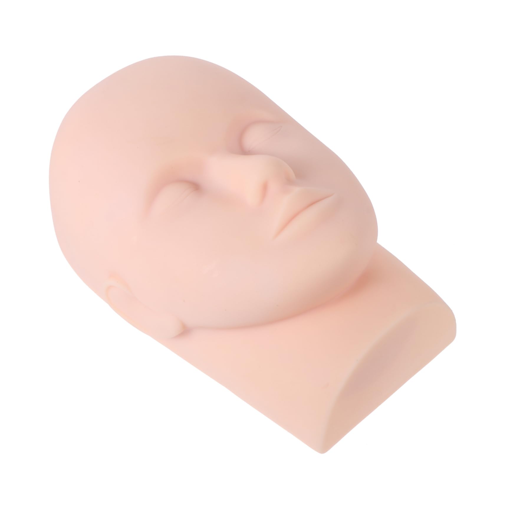 Maniquí De Práctica Para Maquillaje y Extensiones De Pestañas Cabeza De Cosmetología Para Entrenamiento Para Práctica De Maquillaje y Masaje Facial
