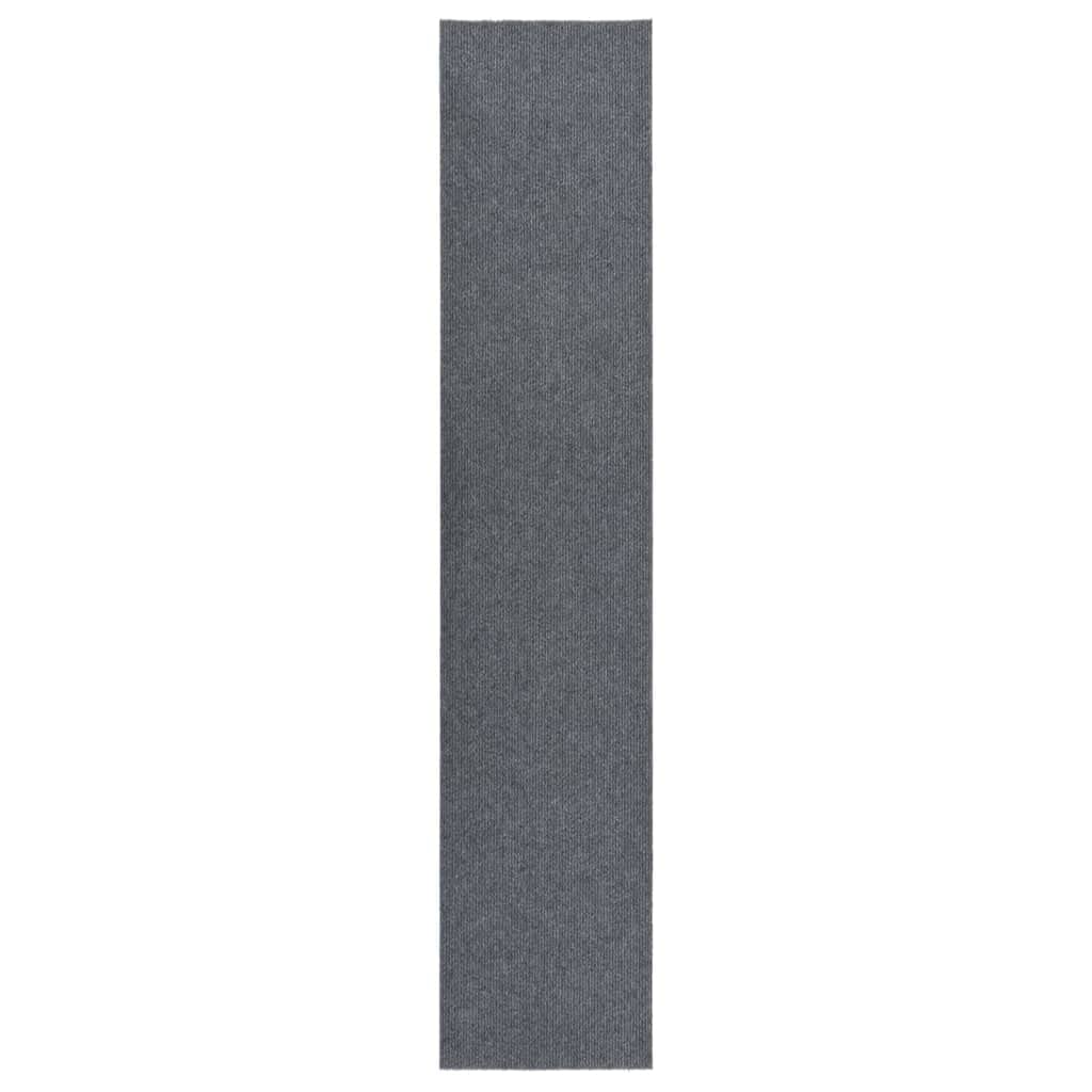 vidaXL Dirt Trapper Carpet Runner Home Kitchen Living Room Entrance Modern Decor Clean Floor Carpet Mat Area Runner Rug Non-Slip Grey — image 1