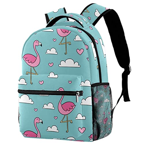 Sac à dos voyage motif nuages bleu ciel pour les sorties scolaires et weekend