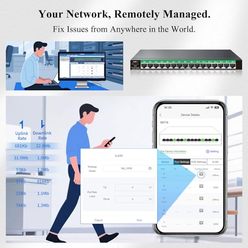 Fixer le problème de saturation réseau avec ce switch 16 ports - 7