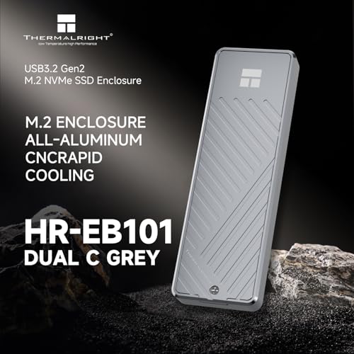 Caja externa para disco M.2 10Gbps Dual Protocol hasta 8TB miniatura 2