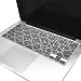 TOP CASE - Quatrefoil Moroccan Trellis Keyboard Cover Skin for Macbook 13" Unibody / Old Generation Macbook Pro 13" 15" 17" with or without Retina Display / Wireless Keyboard - Gray