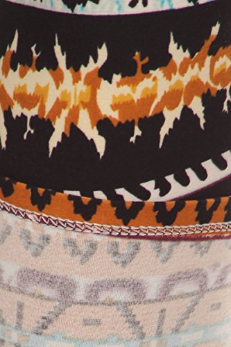 Leggings Depot Classic 1 Inch Waistband Christmas & Winter Print Leggings For Women-Full Length-Cm006-One Size #TOP4