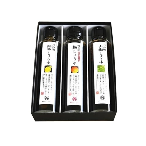 丹の国しょうゆ3種セット