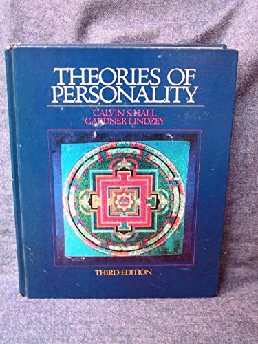 Theories of Personality by Calvin S. Hall (1978-03-03)