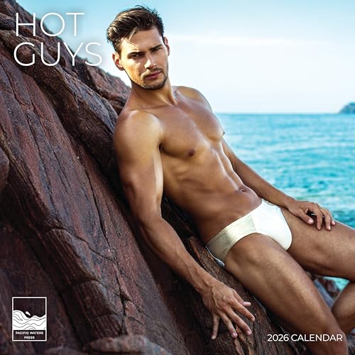 2026 Hot Guys Wall Calendar | 12