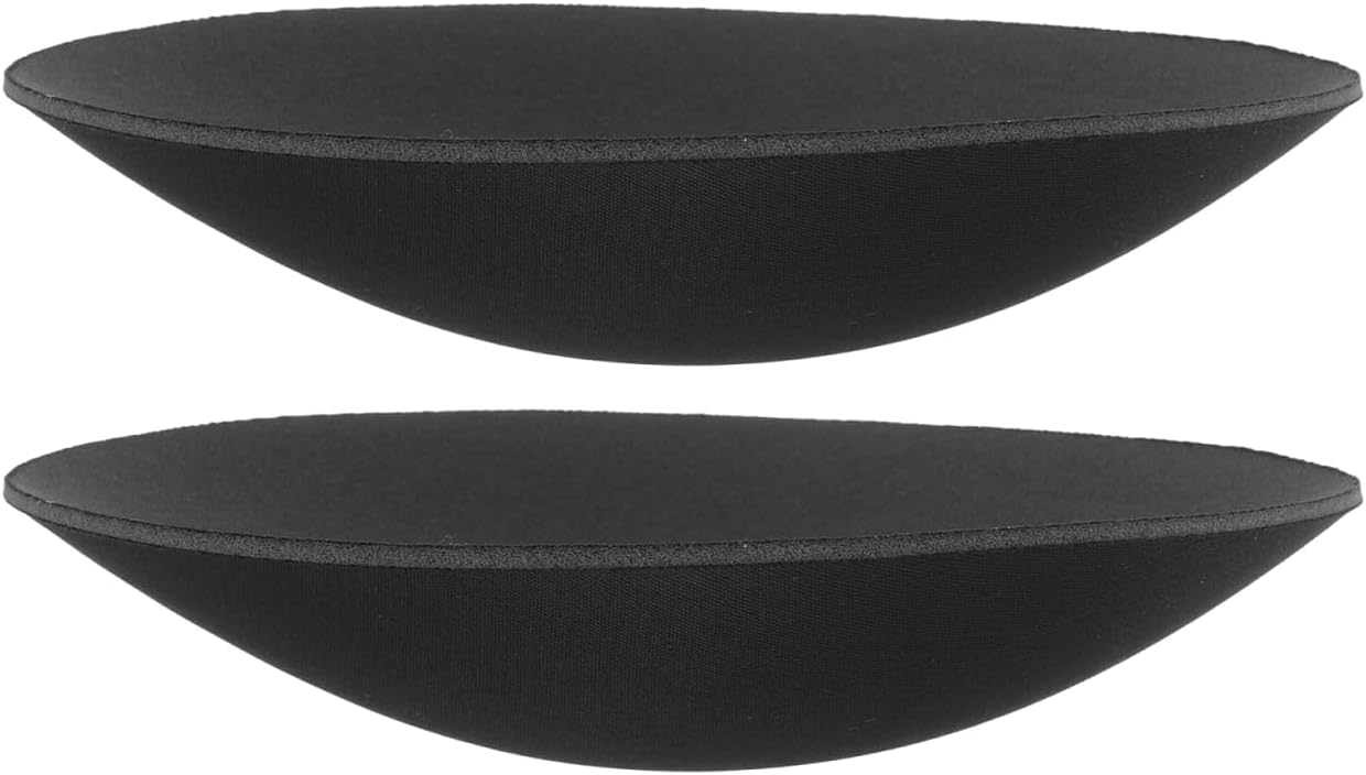 VALICLUD Hip Insert Pad for Men and Women Comfortable Reusable Washable Buttock Pads Hip Lifting Cushion Underwear Insert 6.49X5.31X1.18In for Daily Wear and Special Occasions Black