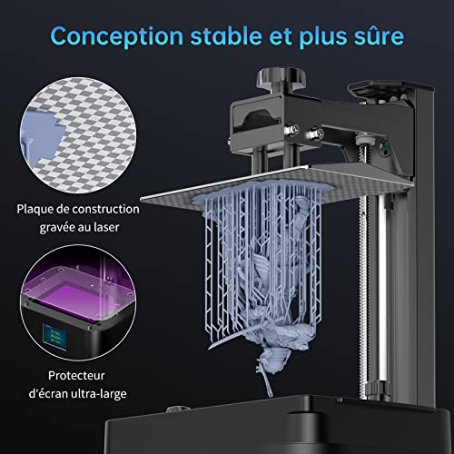 ANYCUBIC Photon Mono 2 Ultra 4K - Détails des composants, connecteurs et fonctionnalités