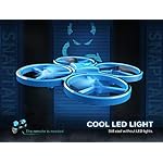 SNAPTAIN-SP300-Mini-Drone-Hand-Operated-RC-Quadcopter-wThrowN-Go-Multiple-Remote-Controls-G-Sensor-Mode-3D-Flips-Altitude-Hold-Headless-Mode-Speed-Adjustment-One-Key-Return