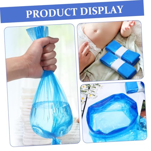 STOBAZA 5 bolsas para pañalera con cordón azul miniatura 7