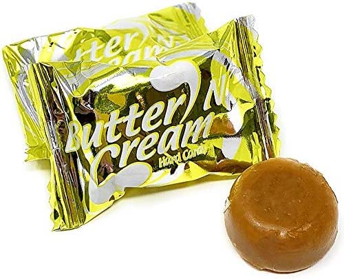 Butter Toffee - 2 Pound Bag - Bulk Toffee Candies - Individually Wrapped Candies - With Queen Jax Fridge Magnet #TOP24