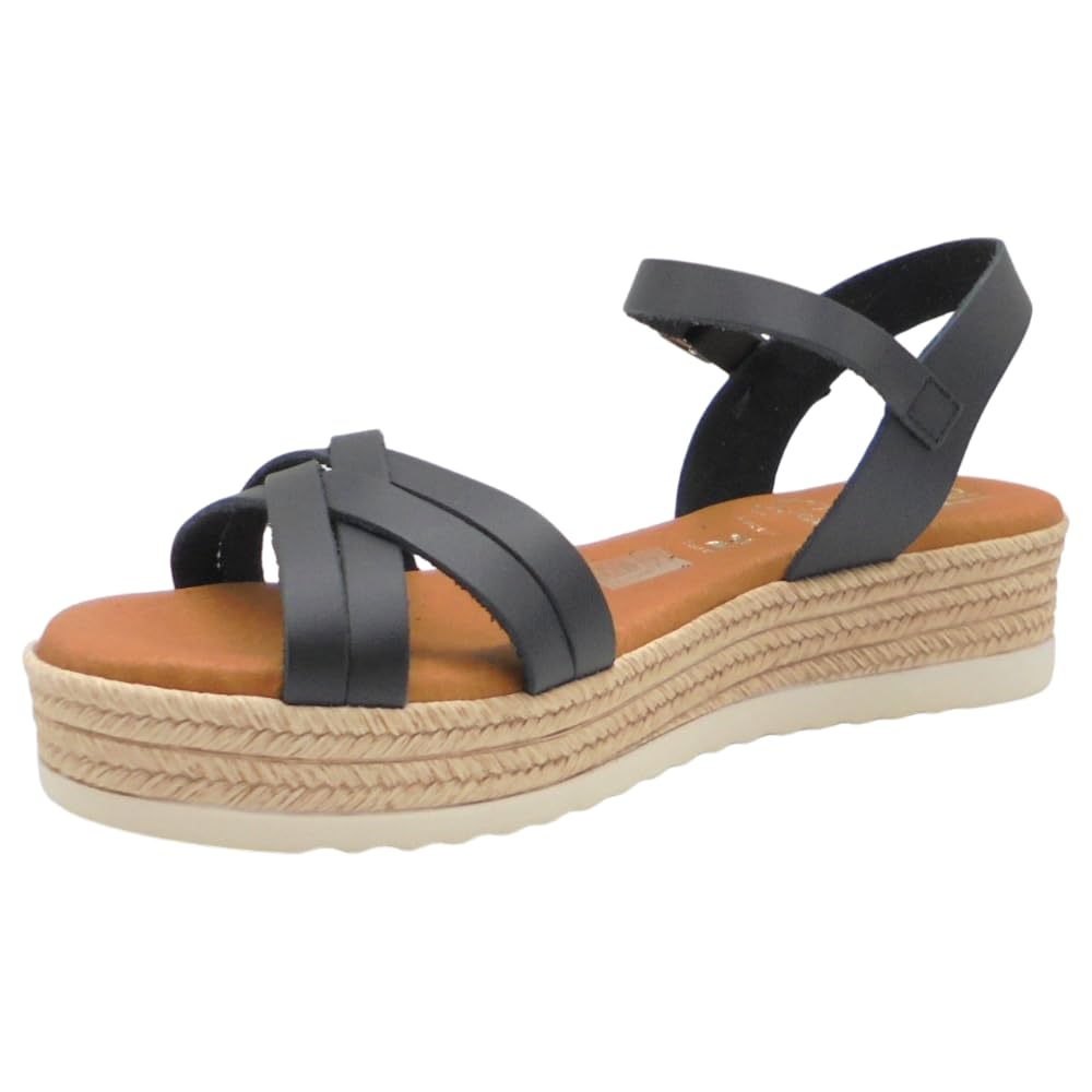 Oh! My Sandals - 6010 Zara Sandalias de Mujer cómodas con Plataforma Ligera y Plantilla Gel, Fabricadas en españa para: Mujer