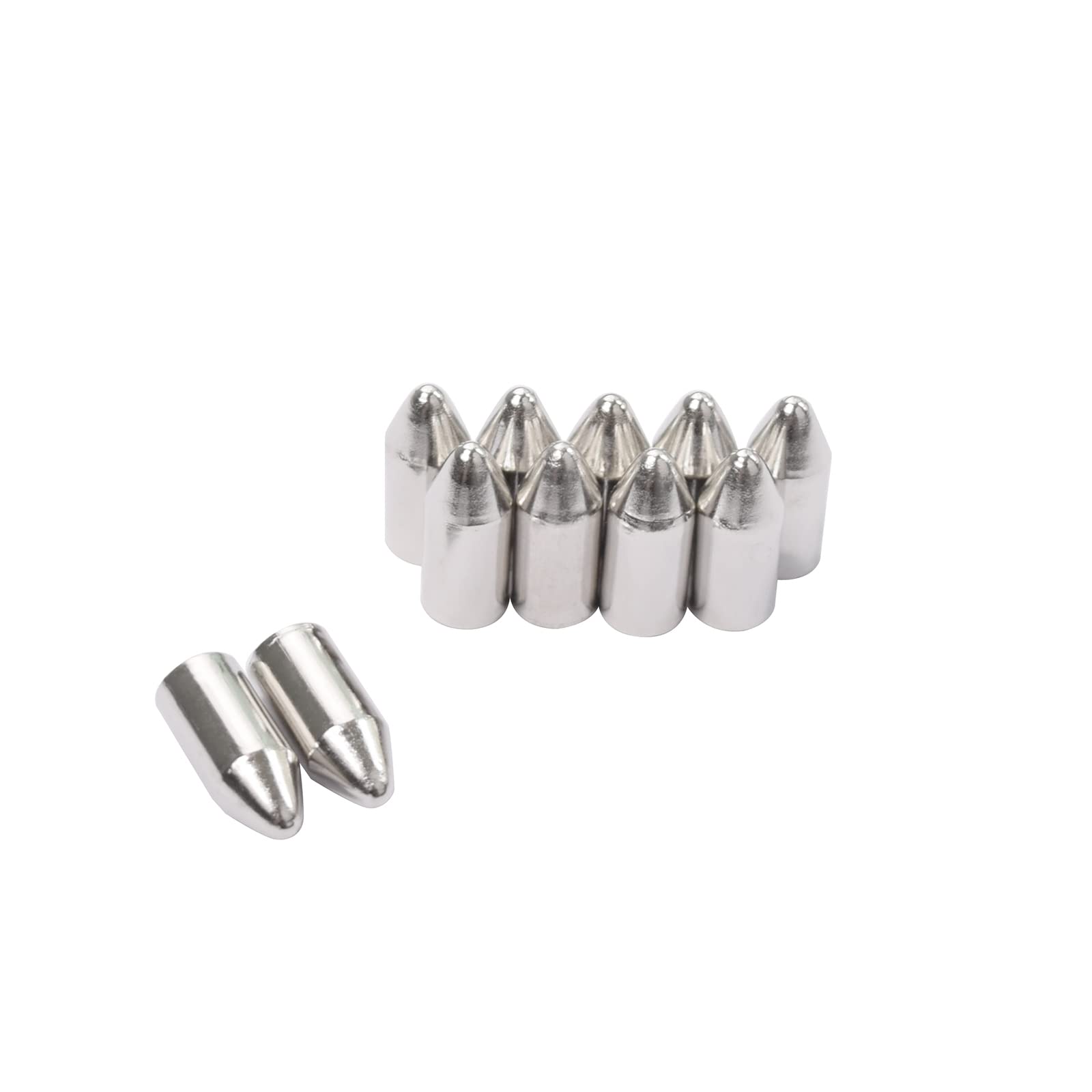 Tiro con l'arco Bullet Points ID7 mm di ricambio Archery Targeting Pratica Broadheads Consigli Bullet Field Points Argento
