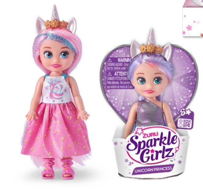 Zuru - Sparkle Girlz Mini Princess Unicorn 11cm - ZU-10094
