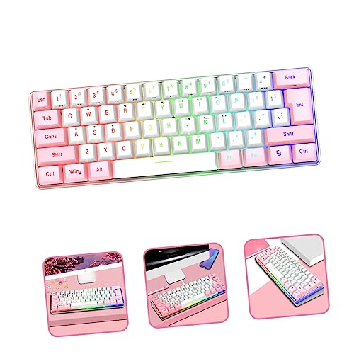 Clavier mécanique RGB 61 touches compact en ABS pour setup gaming performant - 5