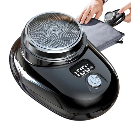 Casta Eléctrica Recargable - Barba De Barba, Recortador De Cabello | Máquina De Preparación Impermeable, De Cuchillas Desmontables, Herramienta De Carga Rápida USB, Estilo Facial Para Hombres