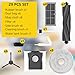 Yivy 28 Pcs Replacement Parts for Dreame X30 Ultra/Mova E30 Ultra/L10s Pro Ultra Heat/l10s ultra gen 2,Accessories: 2*Main Brush, 6*Side Brushes, 4*Filter, 8*Mop, 6*Dust Bags, 1*Water Tank Brush