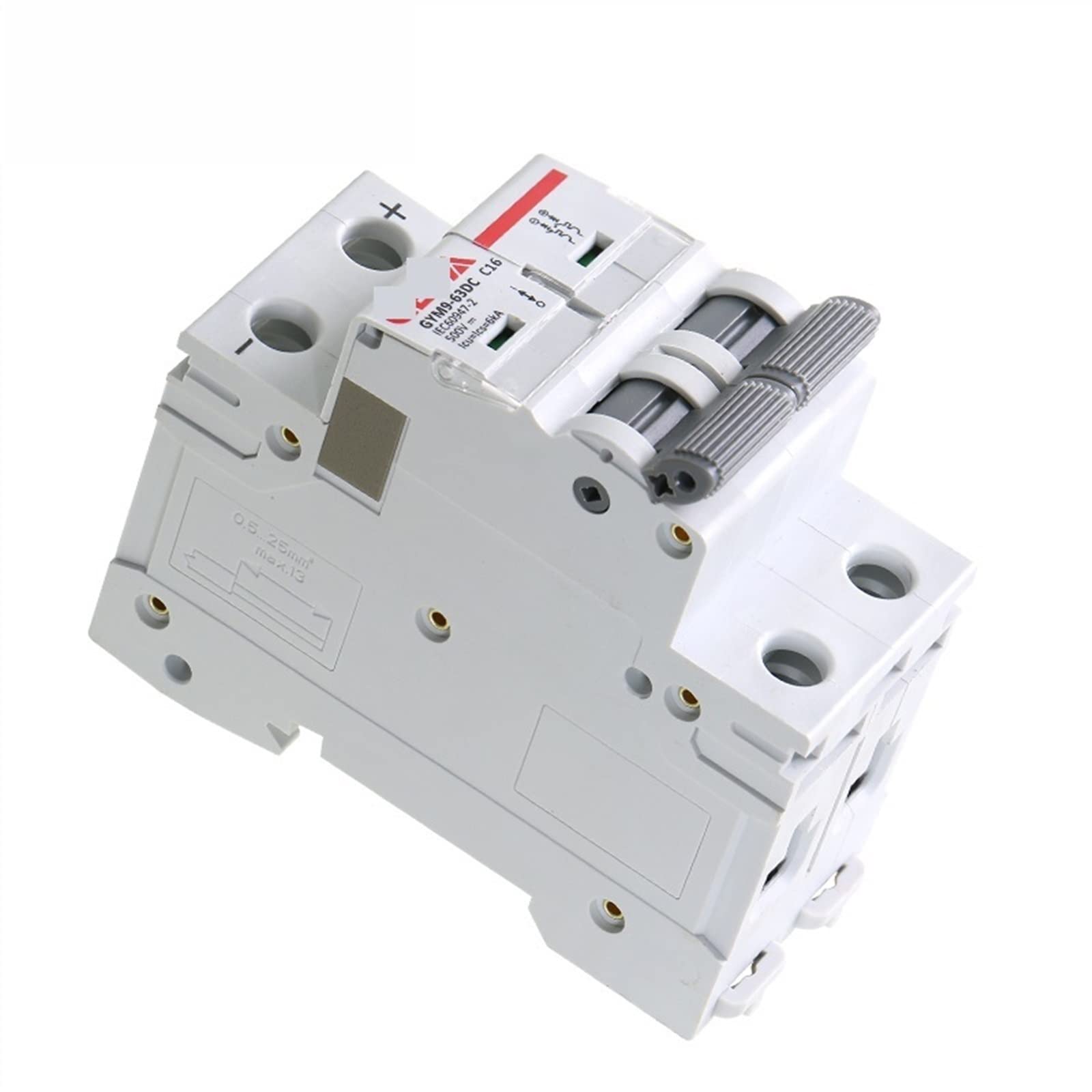6KA 2P 500V 6A 10A 16A 25A 32A 40A 50A 63A 16A 25A 32A 40A 50A 63A 1PC (25A)