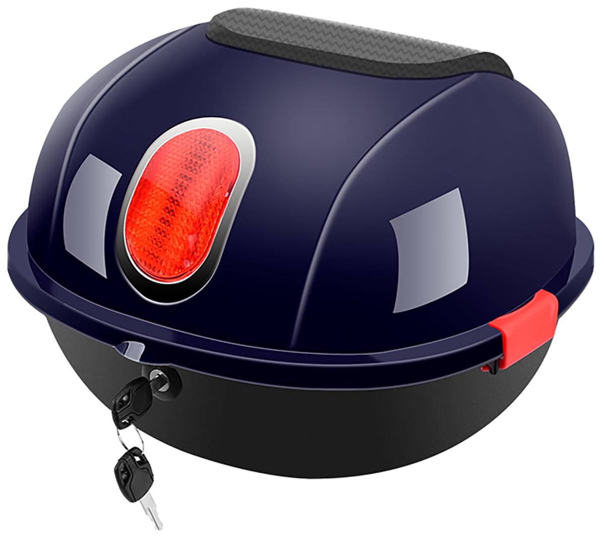 Top Case de moto boîte de rangement sécurisée contre le vol pour sécuriser vos bagages et votre casque
