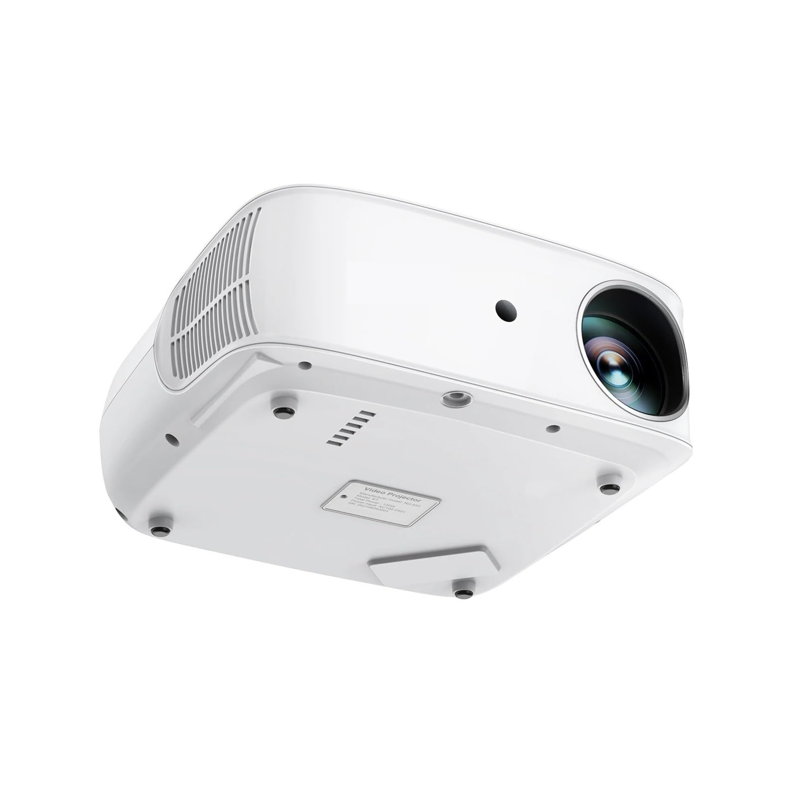TRDEWR 1080P Portable 5G WiFi Bluetooth Projector Support 4K Projectors 550 ANSI Home&Outdoor Video Create an Atmosphere