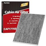 Puroma Cabin Air Filter with Activated Carbon, Replacement for CF11775, Ford Edge, Fusion, SSV