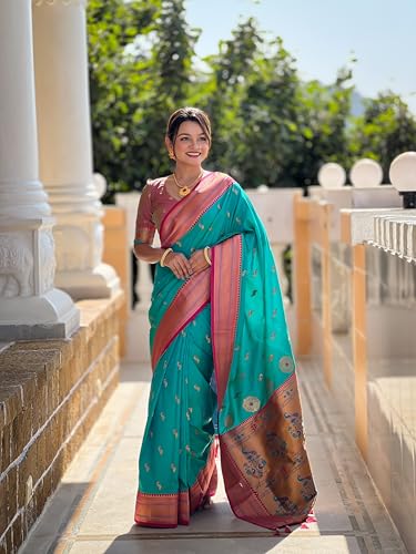 VEDANT VASTRAM paithani silk saree – image 2