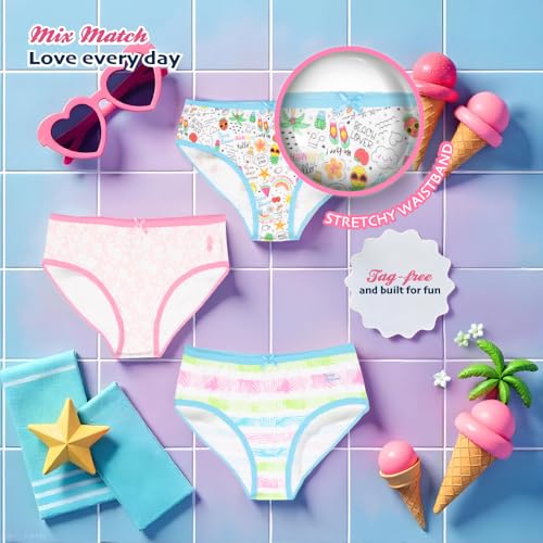 Tommy Bahama Girls Cotton Underwear 5-Pack - Price Drop to $4.99 - Image 5