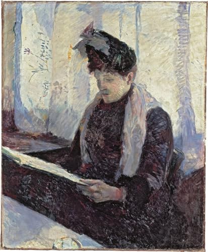 Pintura de lienzo de Henri De Toulouse Lautrec soluciona paredes vacías cuadro vintage 60x90cm