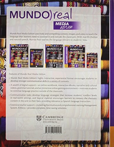 Mundo Real Media Edition Level 2 Student's Book plus 1-year ELEteca Access (MURL Mundo Real) (Spanish Edition) - Image 2