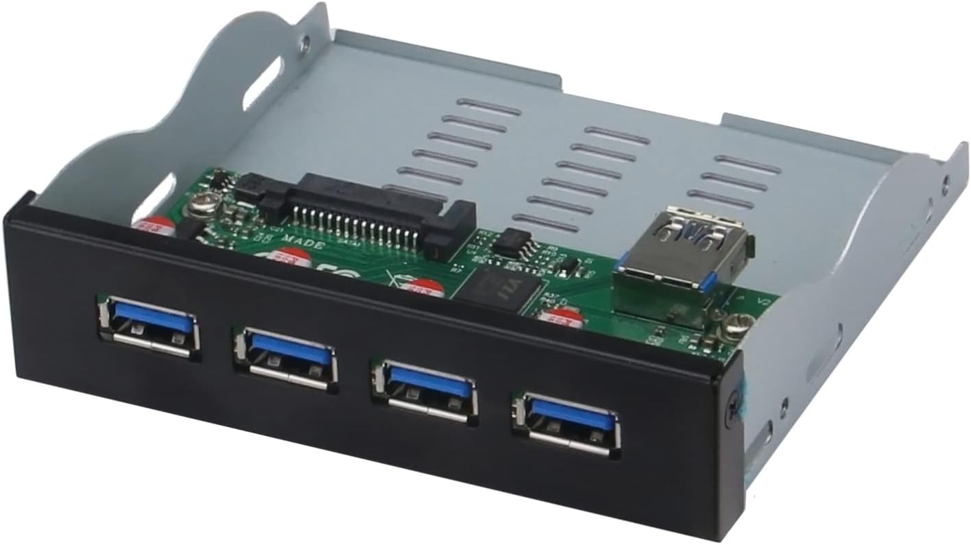 SEDNA - USB 3.2 Gen II ( 10Gbps ) 4ポート ( 4A ) 内部ハブ ( フロッピーベイ)