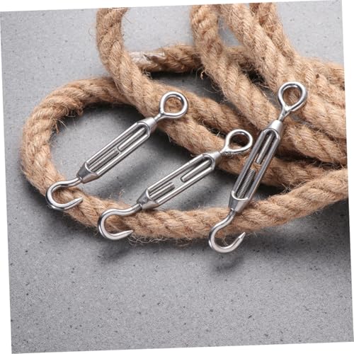Garneck 5pcs Tensores M5 de Acero Inoxidable 304 para Cable de Alambre miniatura 5