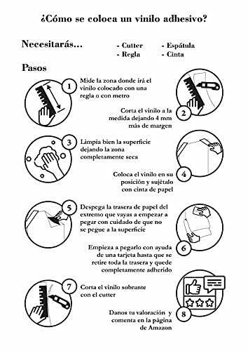 Miniatura 9 de Goyaprint Vinilo Adhesivo Mate Blanco 1 Ud 60x300 Cm Para Muebles Cocina Paredes Ventanas Manualidades Papel Adhesivo Decorativo Blanco, 60x300 Cm