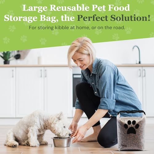 rezip-Roll-Top-Pet-Food-Storage-Bag-14-Cup-BPA-Free-Food-Grade-Pet-Safe-Keeps-Food-Fresh-for-Camping-Dog-Boarding-Weekend-Getaways-Machine-Washable rezip Roll Top Pet Food Storage Bag 14 Cup BPA Free Food Grade Pet Safe Keeps Food Fresh for Camping Dog Boarding Weekend Getaways Machine Washable