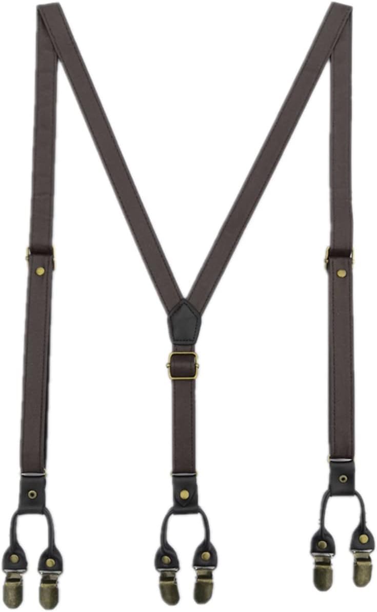 Bretelles de pantalon pour hommes pour mariages et réunions d'affaires