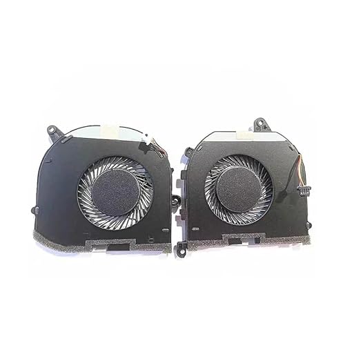 Generic New CPU & GPU Graphics Cooling Fan Set 08YY9 V9H8N Replacement for Dell XPS 15 9570 7590 Precision 15 5530 5540(a Pair of Fans)