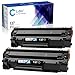 LxTek Compatible Toner Cartridge replacement for Canon 137 CRG137 9435B001AA to use with ImageClass D570 LBP151dw MF232w MF236n MF216N MF227dw,2 Black