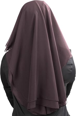 MyBatua 3 Layers Saudi Niqab In Breathable Georgette, Wholesale Price, 1pc Face Veil NQ-003