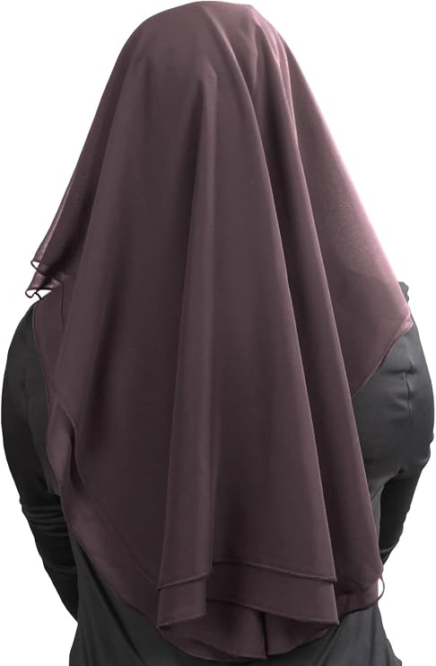 MyBatua 3 Layers Saudi Niqab In Breathable Georgette, Wholesale Price, 1pc Face Veil NQ-003