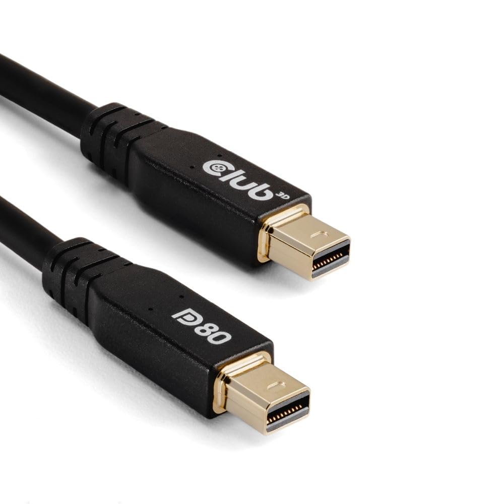 1M Club3D CAC-1165 MiniDisplayPort (M) to MiniDisplayPort (M) Bidirectional Cabl